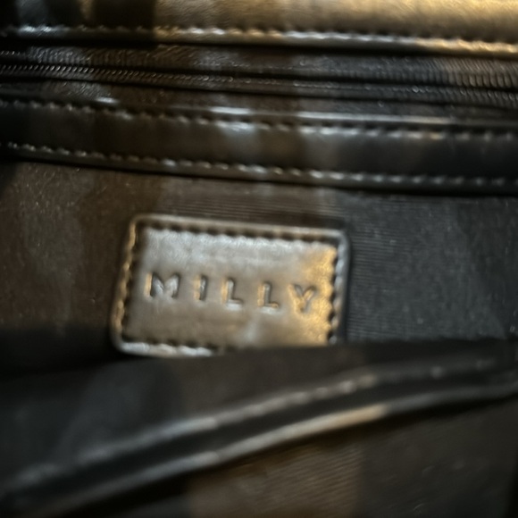 Milly black fringe leather crossbody handbag - Picture 6 of 6